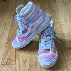 Colorful High-Top VANS Sneakers